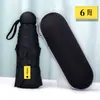 Guarda-chuva de vinil com proteção solar, guarda-chuva cápsula portátil, guarda-chuva publicitário personalizado, guarda-chuva de 6 varetas com 50% de desconto, guarda-chuva para sol e chuva, mini guarda-chuva dobrável
