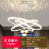 Lámpara de araña para restaurante italiano minimalista Guanjia, nuevo diseño de lujo ligero, estética de alta gama, iluminación para barra de mostrador alargada y mesa de comedor, luminarias Zhongshan, hierro