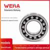 Rolamento de esferas autocompensador de duas carreiras 1200 1201 1202 1203 1204 1205 1206