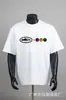 2026 Verão Unissex Cort Alcatraz Caimento Solto Camiseta Manga Curta Masculina Logo Carta Camiseta Jovem Casual Manga Curta