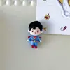 Llavero Dinámico de Dibujos Animados de Pequeño Héroe de Marvel Colgante para Mochila Escolar Colgante de Muñeca de Resina Colgante para Bolso con Corazón de Niña Lote