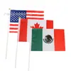 Copa do Mundo FIFA 2026 nos Estados Unidos, Canadá e México: Bandeiras de Mão de 48 Países, Não. 7 e Não. 8 Bandeiras de Aceno de Mão, Bandeiras de Países ao Redor do Mundo, Bandeiras de Aceno de Mão em Leque
