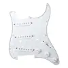 Placa Protectora de Guitarra Eléctrica St Pickup Simple para Guitarra Eléctrica Ensamblaje de Línea Panel de Celuloide Perlado Accesorios para Guitarra