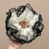 Elástico para el pelo elegante y lujoso para el uso diario, no aprieta el cabello, nuevo estilo con un look relajado y elegante para mujeres