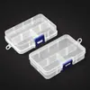 Caja Transparente Rectangular Vacía Caja de Plástico PP Joyería de Cuentas Clip para Papel Caja de Almacenamiento abatible Caja de Almacenamiento para Ferretería y Equipo de Pesca