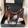 Bolso Tote Transfronterizo Nuevo de Gran Capacidad, Bolso de Hombro Simple y a la Moda, Bolso Bandolera, Bolsa de Compras Conveniente Casual y Elegante