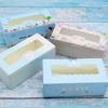 Caja para hornear 2-8 piezas de nieve Mei Niang caja de soufflé 63-80g caja para pastel de luna caja para llevar