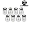 8 Piezas Junta Adaptadora de Inyector de Combustible Tipo Corto Ls3Ls7Ls9L76 para Riel de Combustible de Admisión Ls2