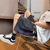 Shorts Tie-Dye Estilo Americano para Homens, Novo Design Tendência de Verão, Shorts Casuais Largos no Joelho para Adolescentes