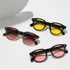 Lindas Gafas de Sol Redondas de Uña de Arroz Retro Nuevas Estilo Ins Gafas Literarias Anti-Luz Azul Se Pueden Combinar con Gafas de Sol de Moda para Miopía