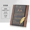 Marco de Madera Acrílica A4 Marco para Certificado Autorizado Personalizable con Núcleo Interior Reemplazable Marco de Madera para Foto Conmemorativa de Graduación de Honor