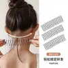 Grampo de cabelo invisível para mulheres, acessório de luxo de verão para prender o cabelo na parte de trás da cabeça, ferramenta para arrumar o cabelo, ferramenta para estilizar o cabelo, tiara, grampo de cabelo