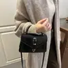 Bolso de Moda para Mujer con Patrón de Cocodrilo, Bolso de Moda para Mujer, Nuevo Modelo 2025, Bolso de Mano Casual Simple para Hombro Cruzado, Bolso Cuadrado Pequeño