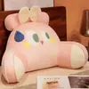 Nuevo modelo de cojín para cama para usar en la cama, adecuado para dormitorios, cojín de cabecera estilo caricatura, cojín grande para respaldo de sofá, extraíble y lavable con soporte lumbar