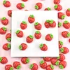 Fruta artificial DIY material de producción pequeña accesorios para pasador de pelo limón Fresa Mango paquete de materiales casero para mahjong pequeño