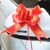 Cinta de flores al por mayor de fábrica para decoración de espejo retrovisor de coche, boda, coche, flores, lazo de mano, suministros para bodas