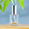 Botella de vidrio transparente personalizada de 10 ml dh562 botella pequeña de recarga de perfume botella con atomizador botella de aceite esencial botella de esmalte de uñas