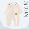 [Más Vendido en Línea] Mameluco de Verano para Bebé, Traje de Algodón Puro Fino para Gateo de Recién Nacidos, Body para Bebé, Ropa para el Hogar
