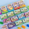 Borrador Creativo para Niños Removible Ensamblado Modelo Militar de Avión Ensamblado Goma Jardín de Niños Pequeño Regalo Papelería