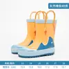 Botas de chuva infantis botas de chuva de borracha para meninos liquidação de comércio exterior ponta de estoque antiderrapante sola macia equipamento de chuva 3 sapatos impermeáveis 4 infantil Park