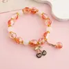 Pulsera de Joyería de Nuevo Estilo, Joyería de Cuentas de Cristal Estilo Coreano, Pareja, Estudiante, Pulsera Infantil, Joyería para Niñas al por Mayor