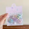 Flequillo Niña Pinzas BB Delicadas Pinzas para el Cabello Sin Daños Lindas Divertidas Mini Pinzas para el Cabello de Bebé Patrón Colorido Pinzas de Estilismo