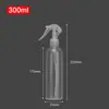 Frasco Spray Transparente 150/500ml PET Tipo Gatilho Pistola de Mouse Borrifador Pequeno Frasco Spray Névoa Fina de Álcool Frasco Vazio Cosmético