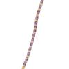 Suministro transfronterizo de pulseras de cadena con diseño de nicho de circonita de color circonio, joyería de moda para mujer, venta al por mayor.