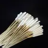 Bastoncillos de Algodón para Limpieza de Orejas de Mascotas, de Cabeza Única, Cabeza Grande, para Gatos y Perros, para Limpiar Ojos y Ácaros del Oído, Palillos de Algodón Extensos