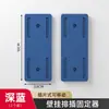 Soporte para regleta, organizador de enchufes de pared, soporte de pared sin taladro para regleta y router
