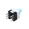 Interruptor de Montaje en Superficie Auto-Bloqueante Sin Bloqueo Botón de Enchufe Directo Componente Electrónico de Botón Pequeño para Juguete Electrodoméstico Fuente de Alimentación de Electrodoméstico