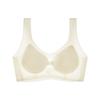 Roupa íntima feminina de verão sem marcas, fina, para seios pequenos, com tira de gel, push-up, sutiã com bojo fixo, respirável, sem aro
