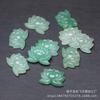 Colgante de Loto de Jade 19x 27mm Jade Dongling Natural Cuarcita Loto Colgante de Loto DIY Pulsera Collar