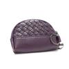 2026 Bolso Nuevo para Mujer Cartera Tejida Hecha a Mano Billetera Sencilla para Monedas Billetera de Piel Sintética Bolso Pequeño con Cremallera para Cosméticos