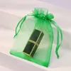 Bolsas de Regalo de Organza al por Mayor, Bolsas de Organza para Empaque de Joyería a Prueba de Insectos, Bolsas de Malla con Cordón Ajustable con Logotipo Personalizado