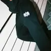 Nova Moletom com Capuz e Zíper Estampado de Desenho Animado Moda Outono e Inverno da Amazon Calças Casuais de Corte Reto para Homens e Mulheres