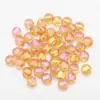 Colgante de Lingote de Azulejo Agujero Mediano Galvanizado Colorido Cuentas de Vidrio de 8 mm Accesorios para Joyería DIY Pulsera Pendientes Accesorios para Collares