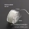 Carrete Hilo Elástico de Seda Plana de Cristal Paquete de Prueba para Pulsera de Cuentas Collar Alambre Carrete Pequeño Cordón Elástico
