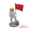 Bolo de Aniversário de Astronauta Decorativo Celebridade da Internet Luminosa Lua Lâmpada Espaço Sideral Enfeites Planeta Legal Lua Plug-in