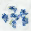 Flor de Simulación M Margarita Pequeña de 3 Pétalos Material DIY Ramo de Hortensias Hecho a Mano Flor Artificial Sentido de Alta Gama Decoración de Escena