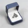 Anillo Abierto de Acero Inoxidable con Nudo Irlandés Transfronterizo, Moda Popular en Europa y América, Anillo de Acero Inoxidable con Nudo de Bruja Estilo Unisex