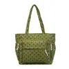 Bolso de mano grande de estilo coreano transfronterizo nuevo para mujer, para el trabajo, simple, de lunares, de un solo hombro, ligero, versátil, para el día a día