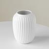 Vaso de Cerâmica Simples Nórdico Ornamentos de Arranjo de Flores para Mesa Vasos de Decoração para Casa de Nicho de Alta Qualidade Recipiente de Flores de Cerâmica