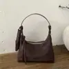 Bolso Tote Retro Coreano de Gamuza para Mujer 2025 Otoño/Invierno Nuevo Simple de Gran Capacidad para Viajes Diarios Hombro Único Cruzado
