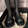 Botines Chelsea Estilo Británico Otoño e Invierno de Caña Media con Suela Gruesa para Aumentar Altura para Mujer, Botines Martin de Moda con un Toque Fashion