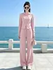 2026 Moda Femenina Otoño-Invierno Estilo Coreano Casual Conjunto de Dos Piezas Súper Elegante, Extremadamente Popular, Estilo Relajado