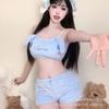 Lencería sexy japonesa suave para chica, pijamas puros y lindos, traje sexy de mujer dulce y apasionado, uniforme sexy