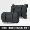 Adequado para Encosto de Cabeça e Suporte Lombar de Carro Lexus, Travesseiro de Pescoço e Almofada Lombar Premium de Couro Nappa para Assento de Carro