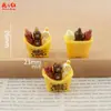 Nuevo Modelo Realista Set de Brochetas DIY Pegamento de Crema Accesorios de Resina Colgante Decoración Adornos