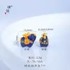 Accesorios DIY de la Tienda de Oro Puzuo, Mismo Estilo que la Joyería Chapada en Oro, Colgante Caballo de la Fortuna, Nuevo Estilo Chino, Collar Caballo del Zodiaco Futuro Brillante